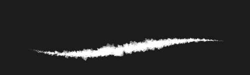 Wool String brush stroke preview from Ink Essence for Procreate