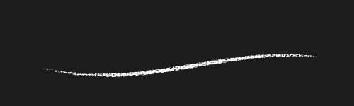Fine Dust brush stroke preview from Ink Essence for Procreate