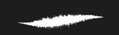 Splash Mist brush stroke preview from Ink Essence for Procreate