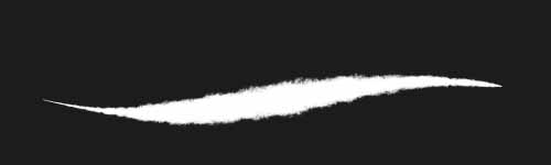 Soft Bloom brush stroke preview from Ink Essence for Procreate