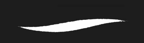 Dense Flow brush stroke preview from Ink Essence for Procreate