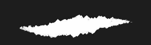 Pixel Break brush stroke preview from Ink Essence for Procreate
