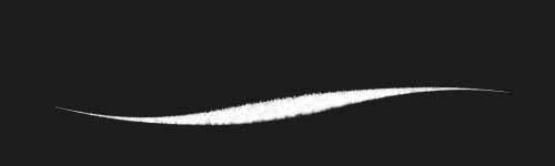 Tapered Texture brush stroke preview from Ink Essence for Procreate
