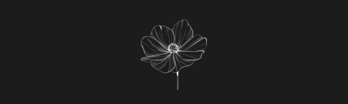 Cosmos brush stroke preview from Flower Stamps Vol.2 for Procreate