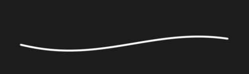 Thin Line brush stroke preview from Leaf Voyage for Procreate