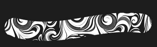 Hypnotic Echo brush stroke preview from Boundless Patterns for Procreate