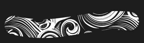 Phantom Rings brush stroke preview from Boundless Patterns for Procreate