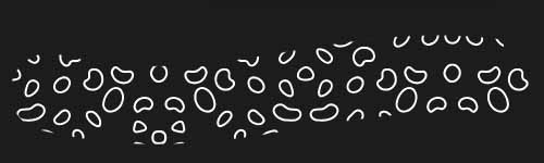 Tundra Script brush stroke preview from Boundless Patterns for Procreate