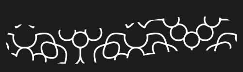 Gilded Thorns brush stroke preview from Boundless Patterns for Procreate