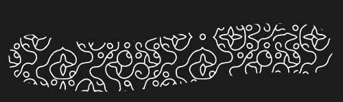 Oblivion Traces brush stroke preview from Boundless Patterns for Procreate