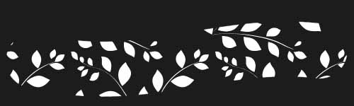 Verdant Dance brush stroke preview from Boundless Patterns for Procreate