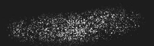 Dew Touch brush stroke preview from Moon Gloss for Procreate