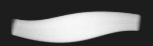 Glint Mark brush stroke preview from Moon Gloss for Procreate