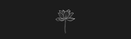 Lotus brush stroke preview from Flower Stamps Vol.2 for Procreate
