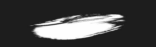 Faded Ember brush stroke preview from Lush Oils for Procreate