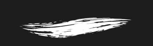 Inkened Dawn brush stroke preview from Lush Oils for Procreate
