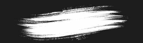 Shadow Scratch brush stroke preview from Arcane Acrylics for Procreate