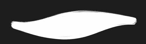 Hex Flow brush stroke preview from Arcane Acrylics for Procreate