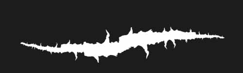Claw Vein brush stroke preview from Mortal Thicket for Procreate