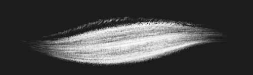Whirl Smudge brush stroke preview from Pastel Trace for Procreate