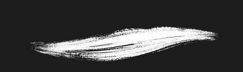Tarnish Line brush stroke preview from Phantom Ink for Procreate