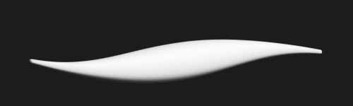 3D Tube Dynamic brush stroke preview from 3D Essentials for Procreate