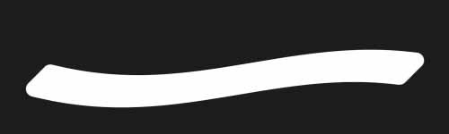 3D Lettering brush stroke preview from 3D Essentials for Procreate
