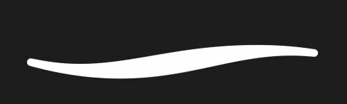 3D Glass Dynamic brush stroke preview from 3D Essentials for Procreate