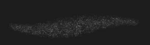 Thorn Veil brush stroke preview from Spongy Veil for Procreate