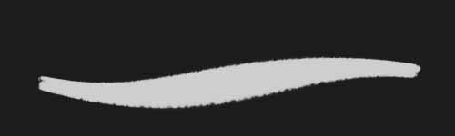 Graph Bar brush stroke preview from Marker Ember for Procreate