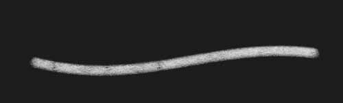 Mistline Span brush stroke preview from Marker Ember for Procreate