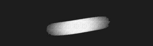 Light Veil brush stroke preview from Glam Touch for Procreate