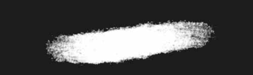 Chalk Edge brush stroke preview from Ink&Grain for Procreate