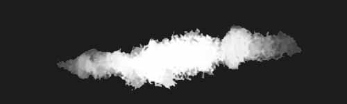 Dust Crayon brush stroke preview from Ink&Grain for Procreate