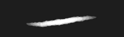 Frayed Brush brush stroke preview from Ink&Grain for Procreate