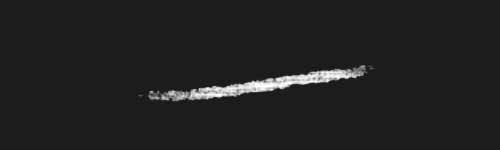 Thin Scribble brush stroke preview from Ink&Grain for Procreate