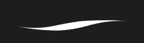 Tilt Script brush stroke preview from Ink&Grain for Procreate