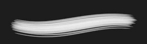Iris Smudge brush stroke preview from Realistic Eye for Procreate