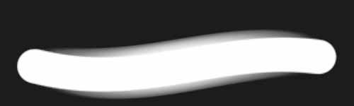 Shadow Eyelid brush stroke preview from Realistic Eye for Procreate