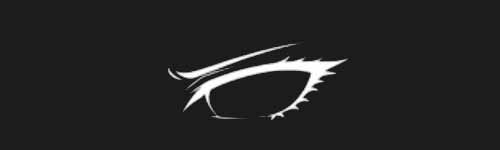 Angry Eye brush stroke preview from Anime Eyes Builder for Procreate