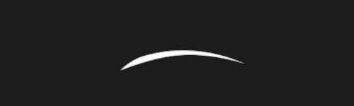 Curved Sharp brush stroke preview from Anime Eyes Builder for Procreate