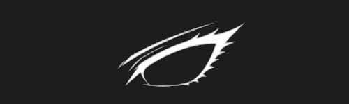 Fierce Eye brush stroke preview from Anime Eyes Builder for Procreate