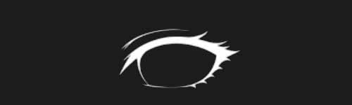 Kitten Eye brush stroke preview from Anime Eyes Builder for Procreate
