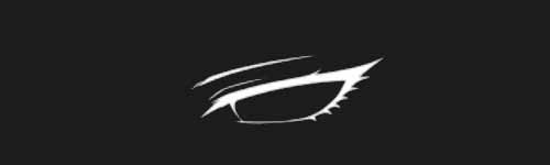 Sly Eye brush stroke preview from Anime Eyes Builder for Procreate
