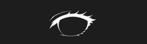 Soft Round brush stroke preview from Anime Eyes Builder for Procreate