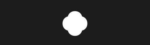 Flower Glyph brush stroke preview from Simple Geometry for Procreate