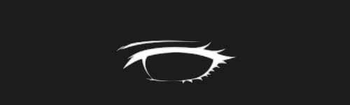 Teary Eye brush stroke preview from Anime Eyes Builder for Procreate