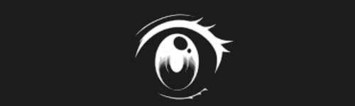 Wide Open 2 brush stroke preview from Anime Eyes Builder for Procreate
