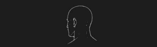 Back Left brush stroke preview from Male Head Base for Procreate