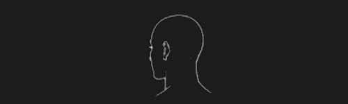 Back Left brush stroke preview from Female Head Base for Procreate